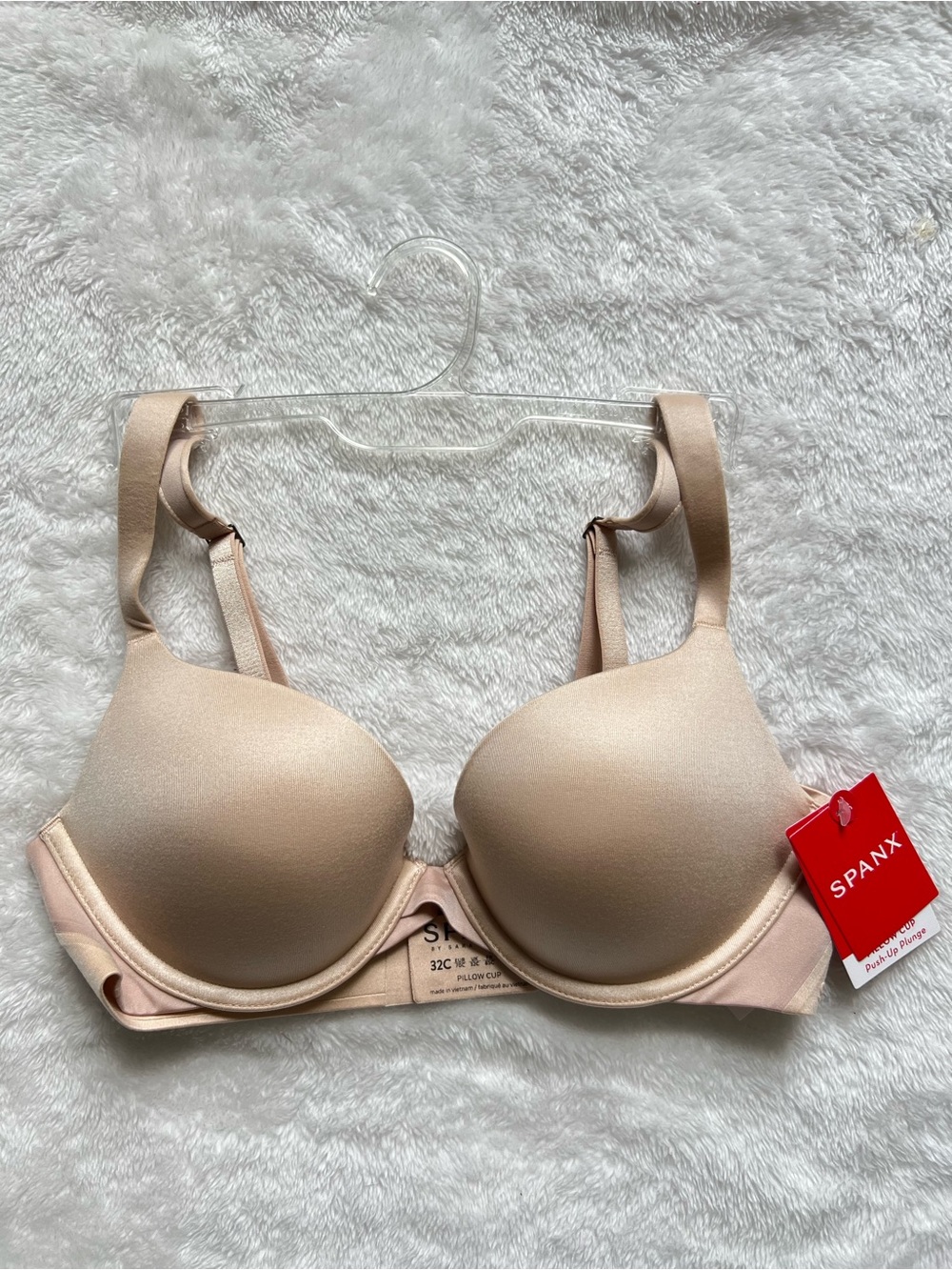 NEW Spanx Nude Pillow Cup Bra